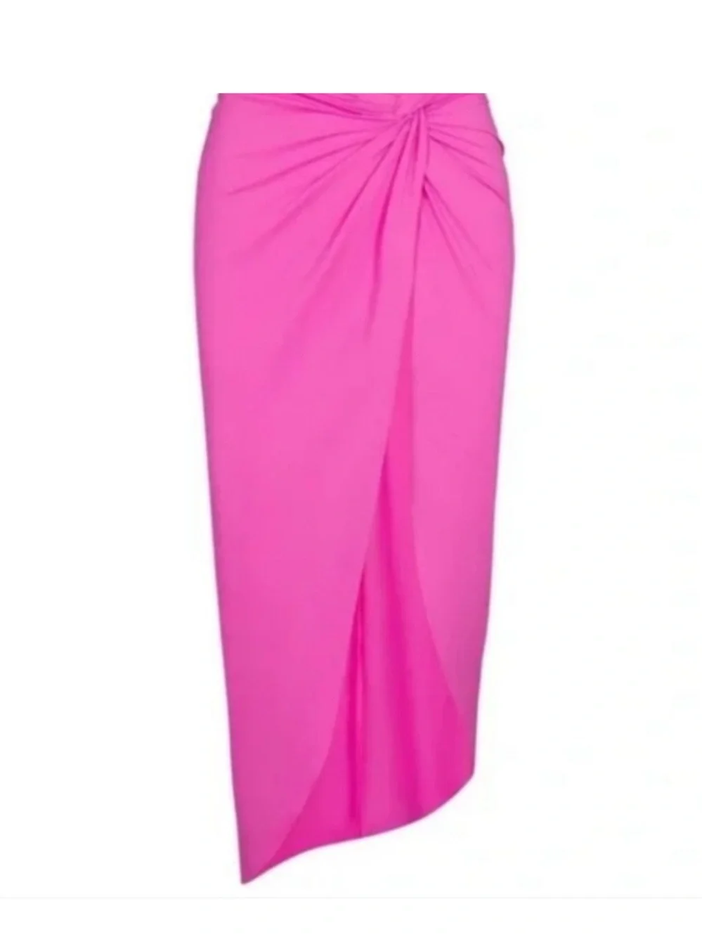 Skims New Twist wrap pink taffy swim cover up XS